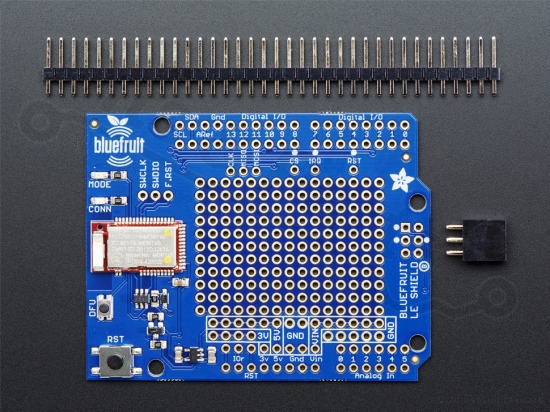 Bluetooth/BT BLE Bluefruit shield voor Arduino - Adafruit 2746